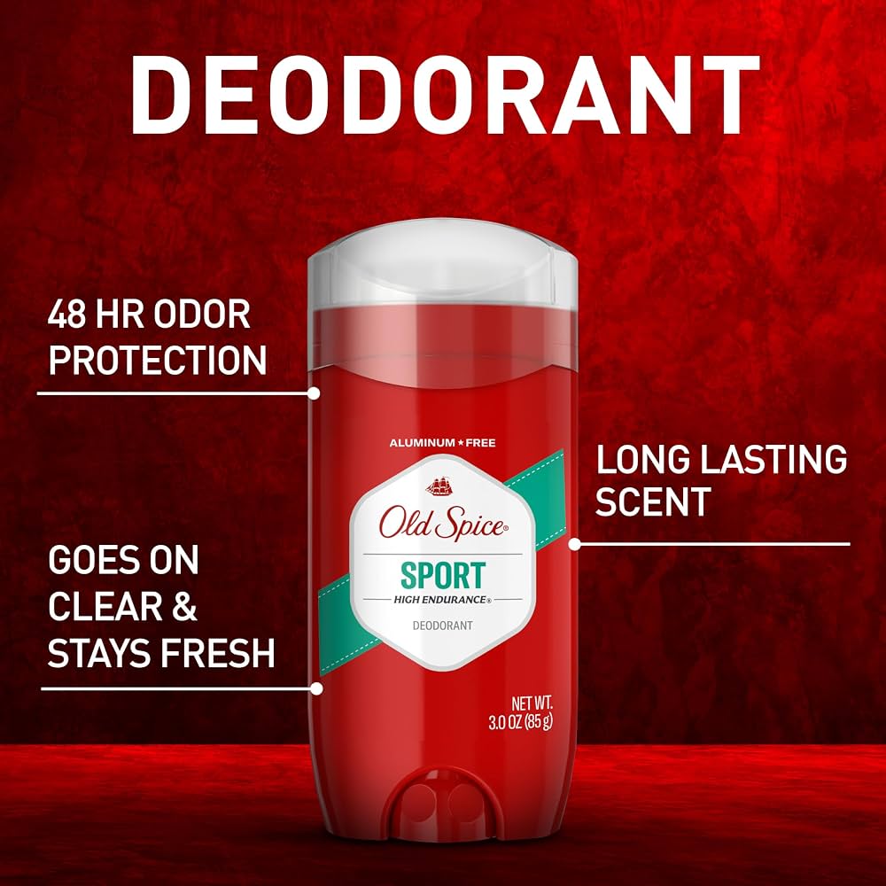 دئودورانت اولد اسپایس،اورجینال تضمینی  بدون المینیوم با ماندگاری 48 ساعته