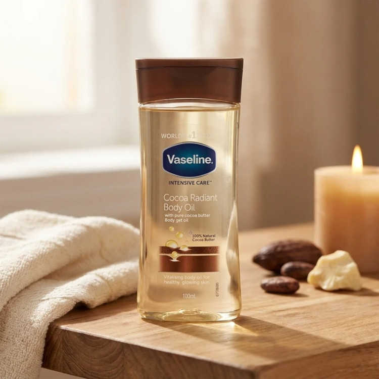 روغن بدن وازل این مدل Cocoa Butter حجم 200 میلیلیتر حاوی کره کاکائو خالص، ترمیمکننده پوست خشک و حساس، جذب سریع، حفظ رطوبت و ایجاد حس بدون چربی