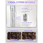 فرکننده مو شیگ لم مدل One touch Air flow Styler pro 25mm