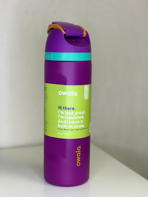 بطری آب استیل اوالا Owala FreeSip مدل 24oz | ۷۱۰ میلیلیتر |